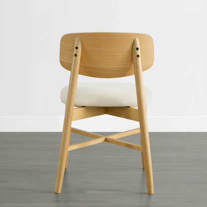 Wyatt Minimalist Wood Dining Chair