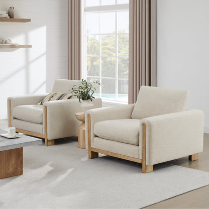 Fall Sale Bundle | Keaton sofa & Armchair & Sienna Stool