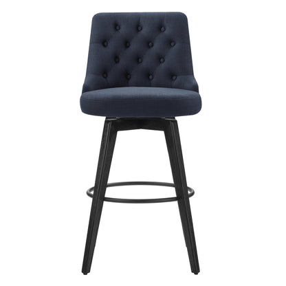 Morgan Prime Tufted Swivel Bar & Counter Stool