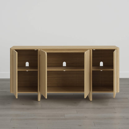 67” Bennett Modern Spacious Multi-Zone Sideboard