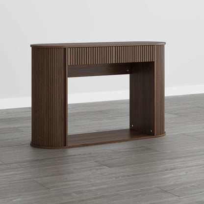 47’’ Bowen Fluted Wood Counsole Table