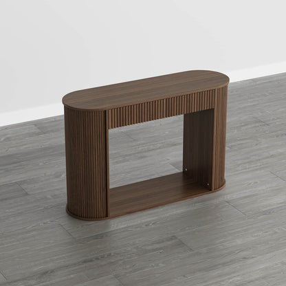47’’ Bowen Fluted Wood Counsole Table