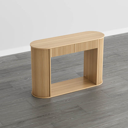 47’’ Bowen Fluted Wood Counsole Table