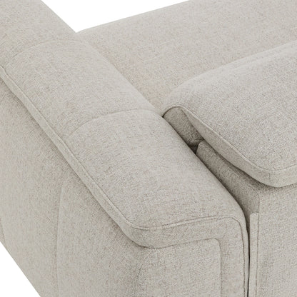 Elora Cloud-Soft Deep Lounge 2-Seater Reclining Sofa with Power Headrest