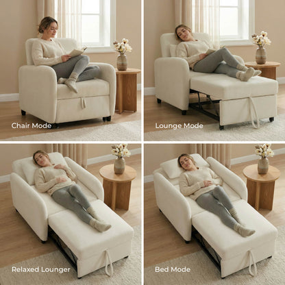 Greer Stylish Convertible Sleeper Chair