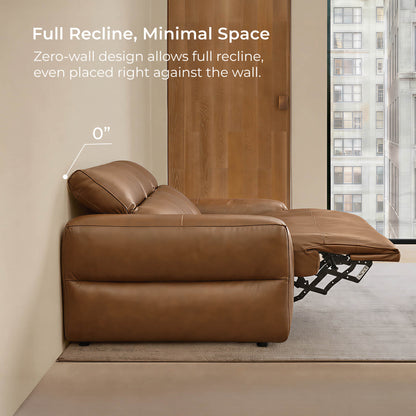 Haley Buttery-Soft 3-Seat Modular Power Reclining Sofa with Power Headrests