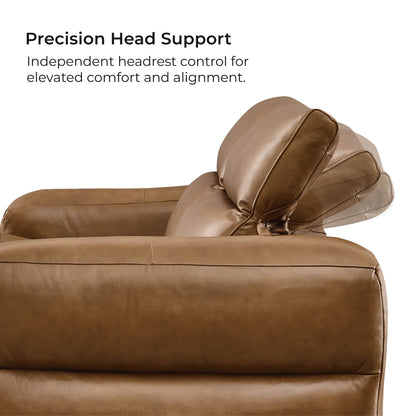 Haley Buttery-Soft 3-Seat Modular Power Reclining Sofa with Power Headrests