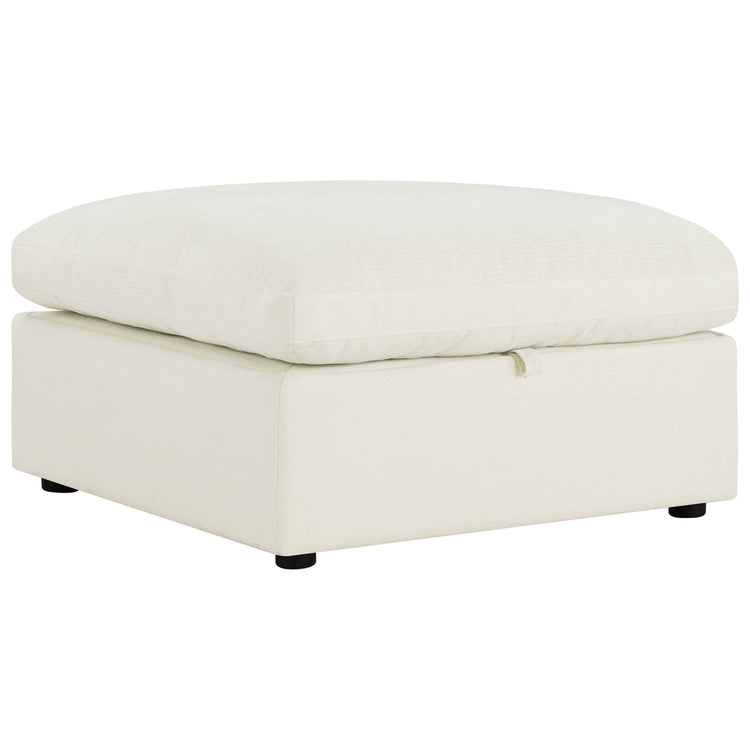 Jonathan Modern Cozy Chenille Sofa Ottoman