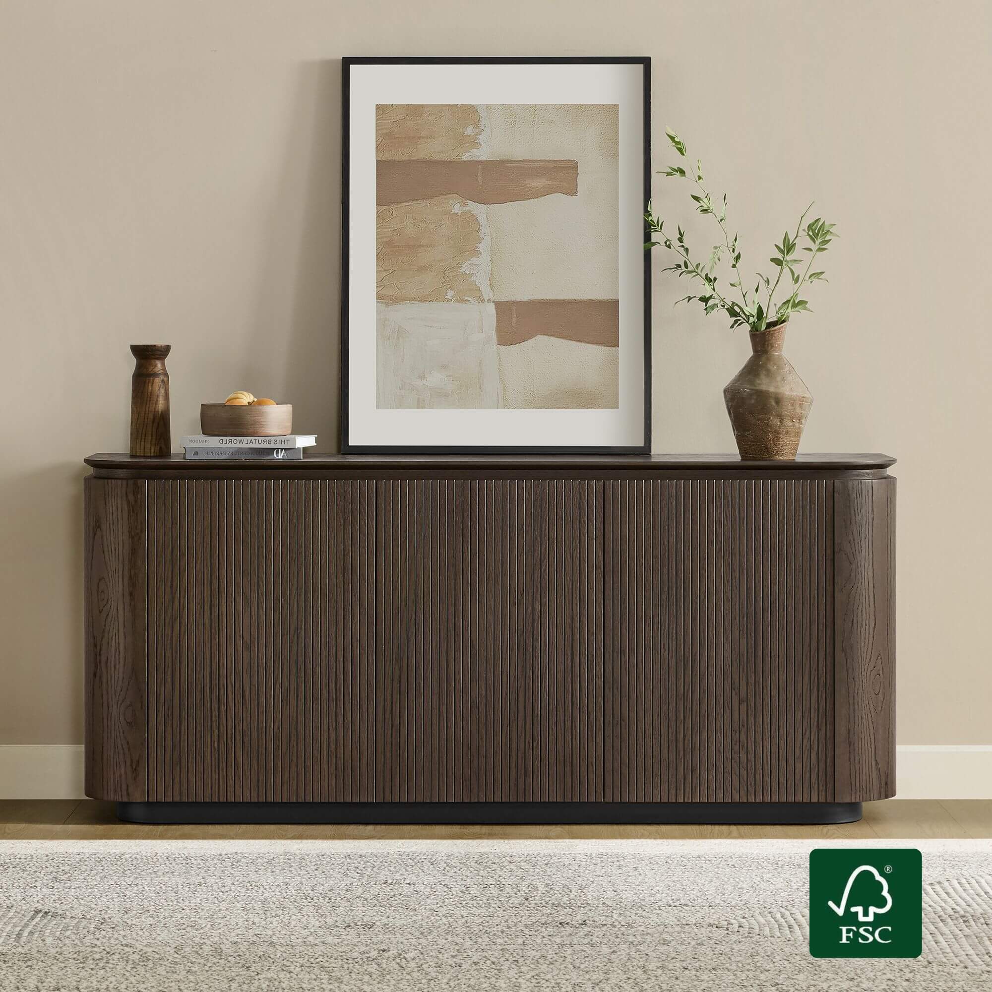Storage Sideboards with Ample Storage | Wood, Travertine & More