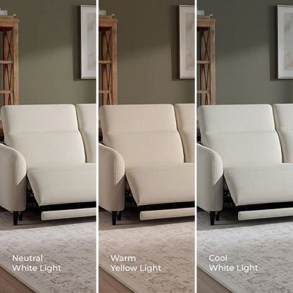 Diya Soft & Breathable 2-Seater Reclining Sofa with Power Headrest