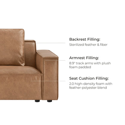 Isla Modern Refined Piping Feather-Soft 3 Seater Modular Sofa
