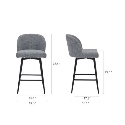 Nova Swivel Bar & Counter Stool
