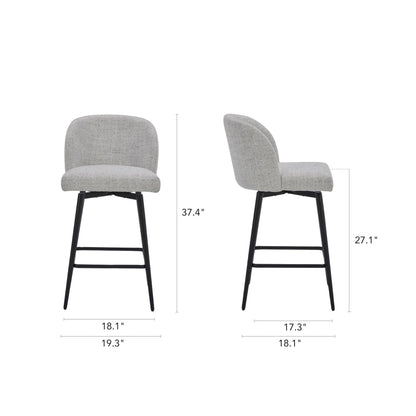 Nova Swivel Bar & Counter Stool