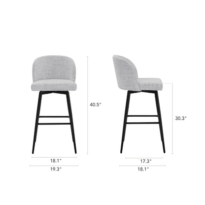 Nova Swivel Bar & Counter Stool