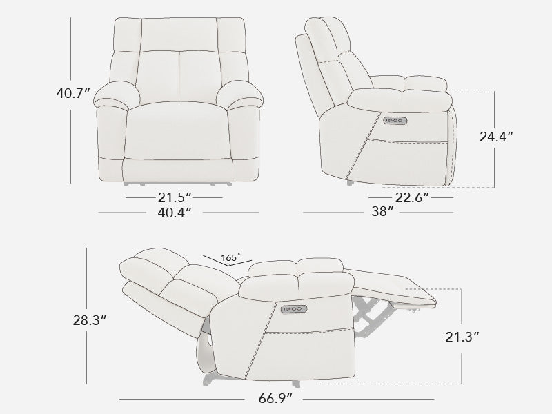 Product dimensions