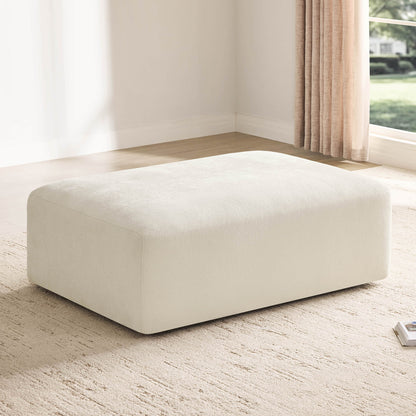 Winsley Feather Filled 3-Seat Sofa with Ottoman, Configurable Pit Sectional