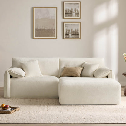 Winsley Feather Filled 3-Seat Sofa with Ottoman, Configurable Pit Sectional