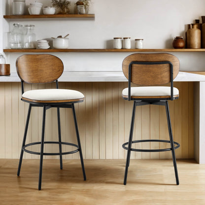 Aislinn Swivel Bar & Counter Stools