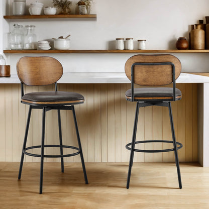 Aislinn Swivel Bar & Counter Stools