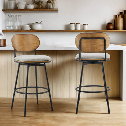 Aislinn Swivel Bar & Counter Stools