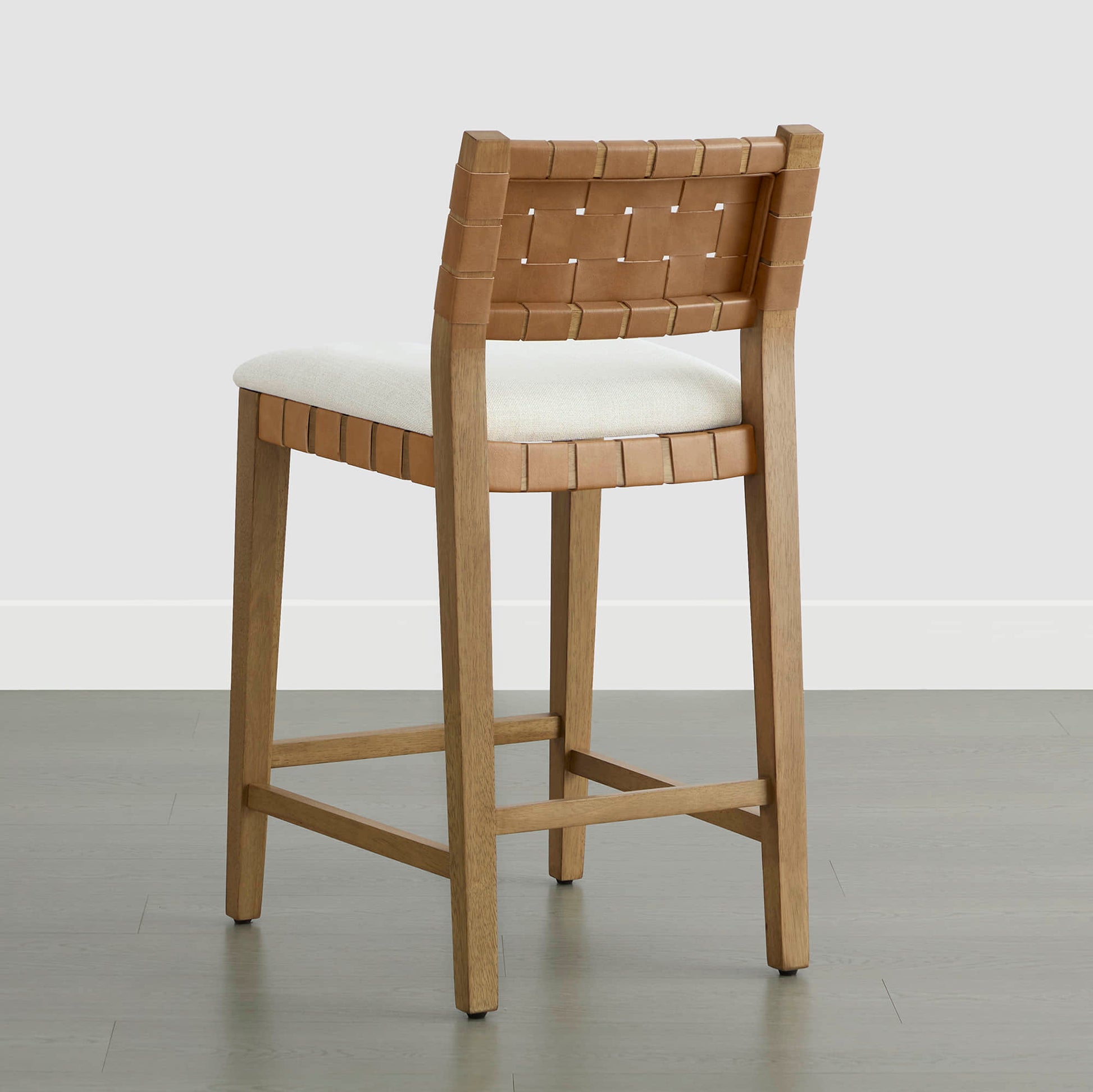 Aries Handwoven Counter Stool Mid-century Modern – CHITA LIVING