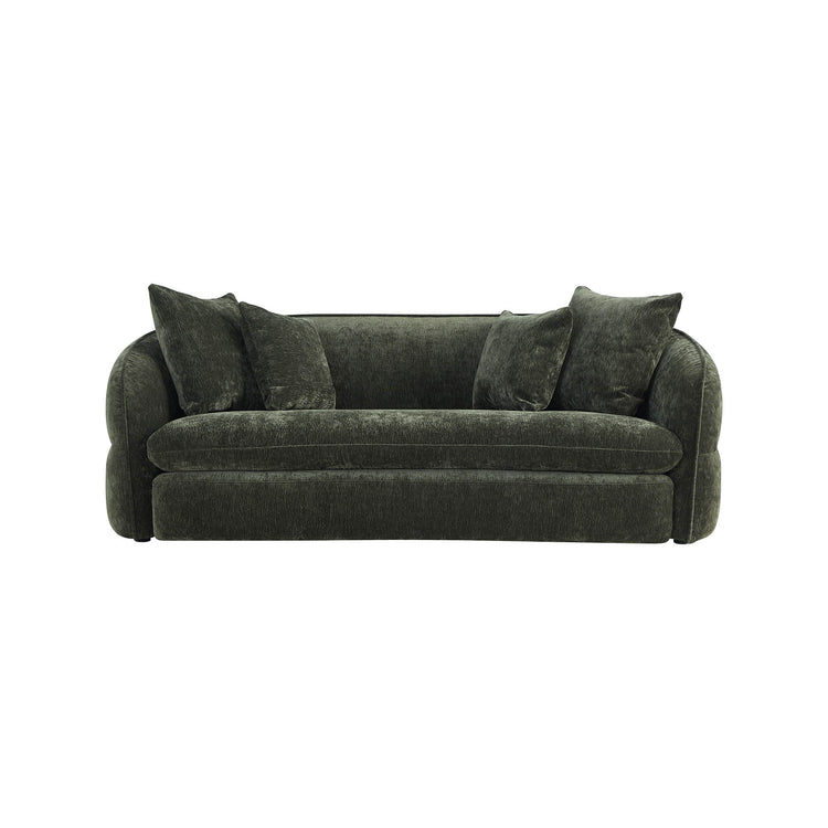 Dane Deep Seat Sofa with Tufted Sculptural Design