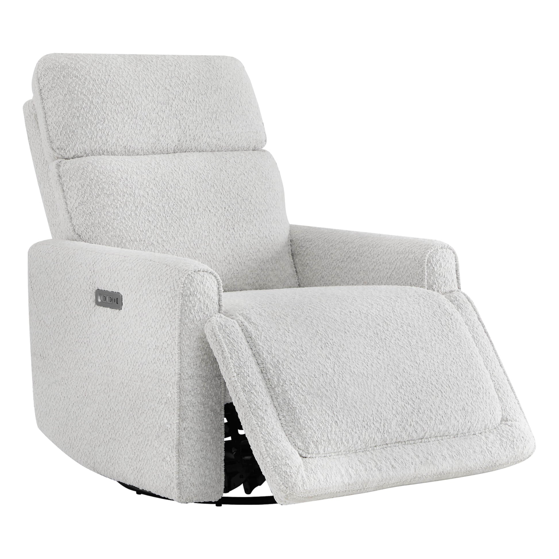 CHITA white recliner chair