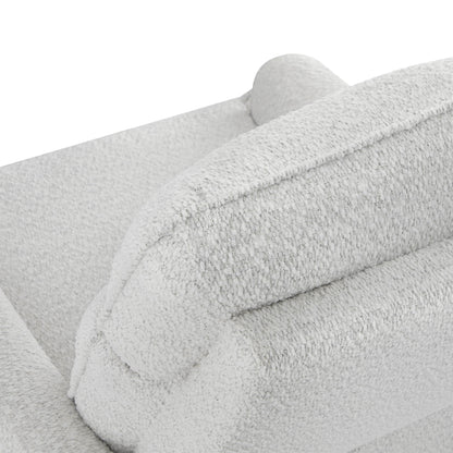 Close-up view of plush, textured armrest on Elysian Power Swivel Glider Recliner - CHITA Living