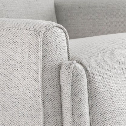 Close-up of soft fabric texture on Elysian Power Swivel Glider Recliner - CHITA Living