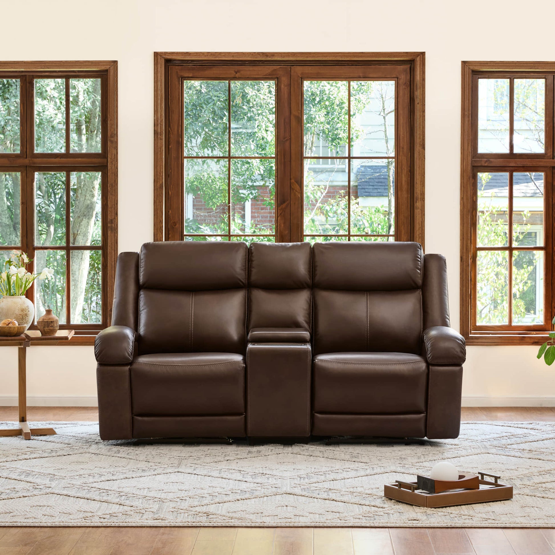 Wall Hugger Reclining Sofa RecPro Charles 64