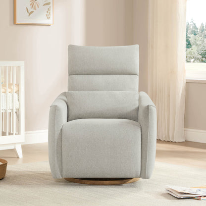 Janice Power Swivel Nursery Glider Recliner with Power Headrest