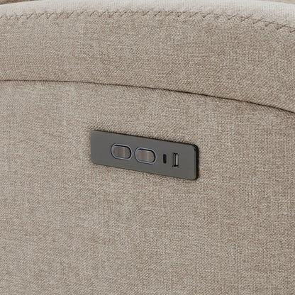 Keni recliner control panel with Type-C port and USB charging buttons - CHITA Living