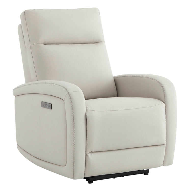 Light beige Keni Power Wall Hugger Recliner with minimalist design - CHITA Living