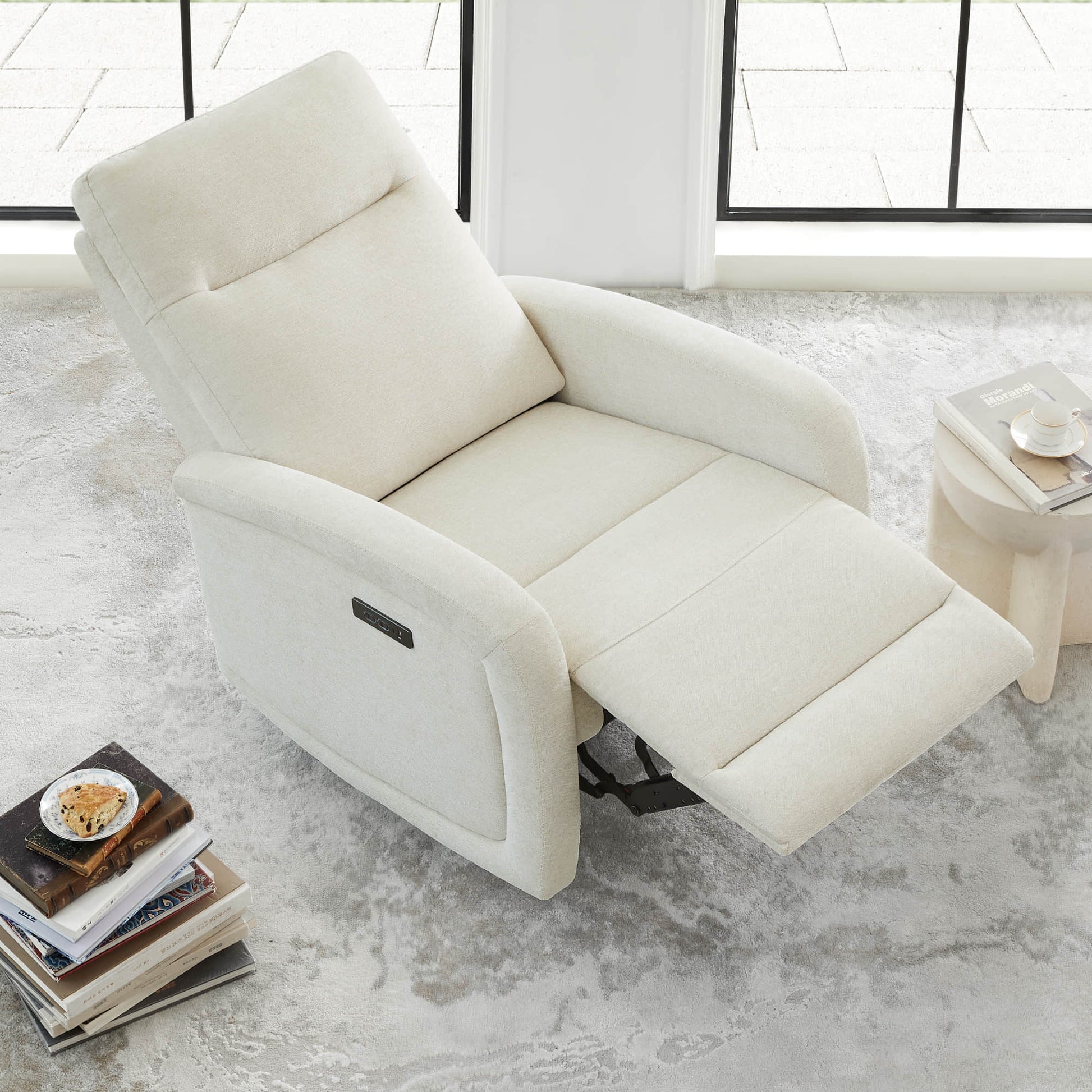 CHITA cream recliner