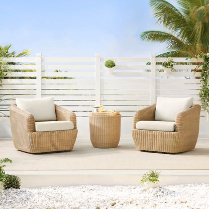 Liana Wicker Outdoor Bistro Set