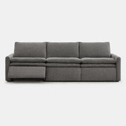 Ohana 3-Seat Modular Sofa in grey with recliner function for ultimate comfort - CHITA Living