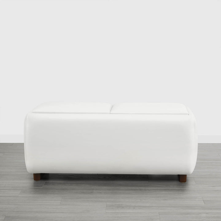 CHITA white ottoman