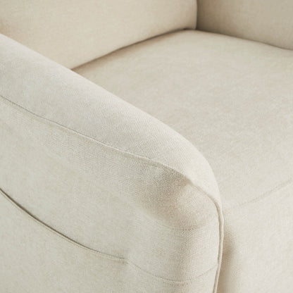 Vinca Power Swivel Nursery Glider Recliner with Power Lumbar & Headrest
