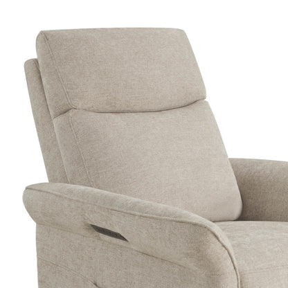 Vinca Power Swivel Nursery Glider Recliner with Power Lumbar & Headrest