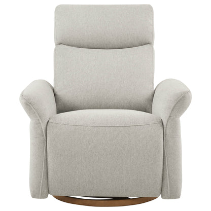 Vinca Power Swivel Nursery Glider Recliner with Power Lumbar & Headrest