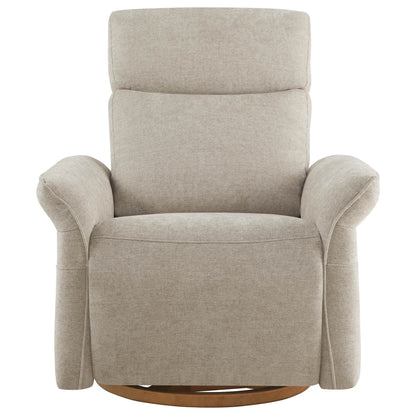 Vinca Power Swivel Nursery Glider Recliner with Power Lumbar & Headrest