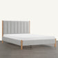 Serene Queen Contemporary Upholstered Platform Bed