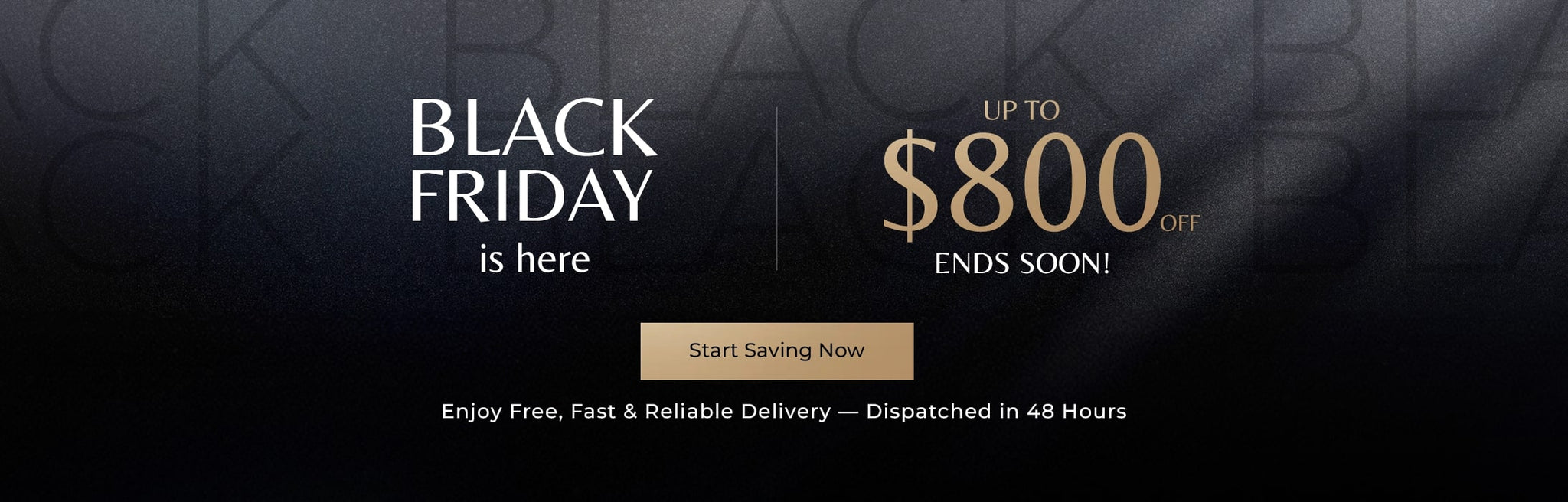 Black Friday sale officially starts. 60-day price protection included. Fast shipping within 48 hours.
