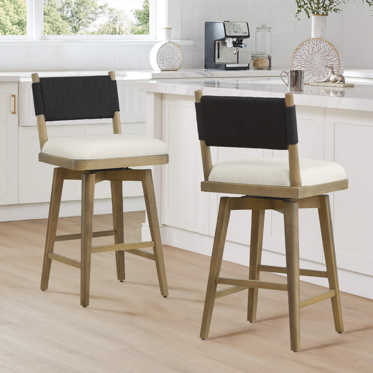 CHITA woven counter stools