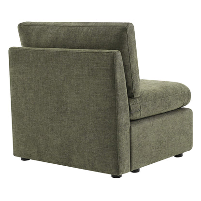 Delaney Modular Armless Chair / 2-Piece Armless Sofa