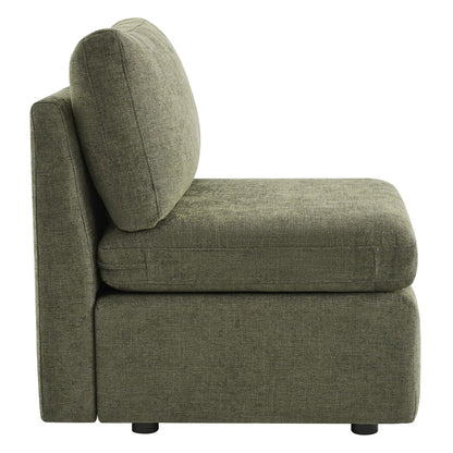 Delaney Modular Armless Chair / 2-Piece Armless Sofa