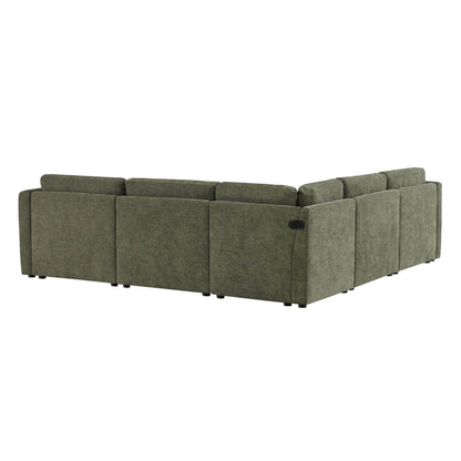 Delaney 5-Piece Corner Modular Sofa Chaise (106'')