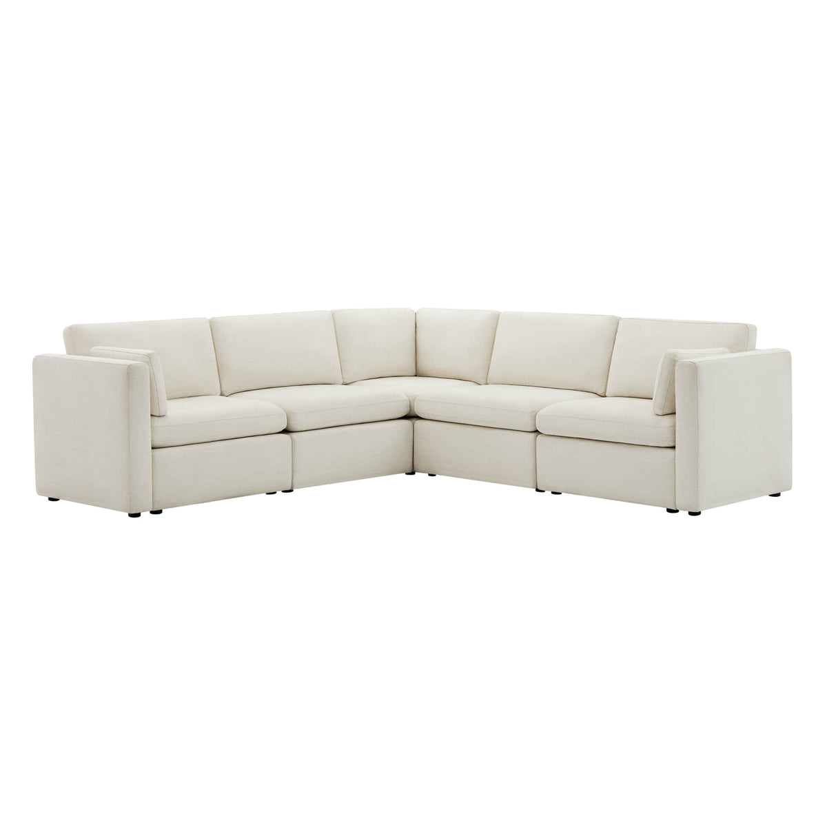 Delaney 5-Seat Corner Modular Sofa | Wider Luxury Seats – CHITA LIVING