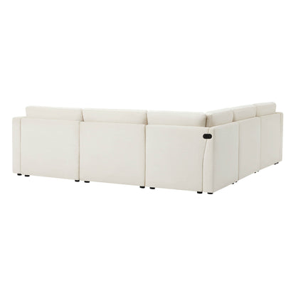 Delaney 5-Piece Corner Modular Sofa Chaise (106'')