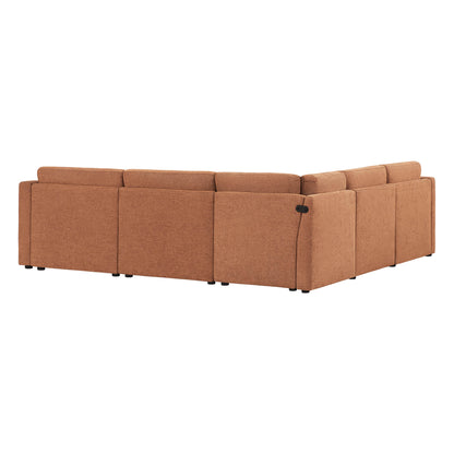 Delaney 5-Piece Corner Modular Sofa Chaise (106'')